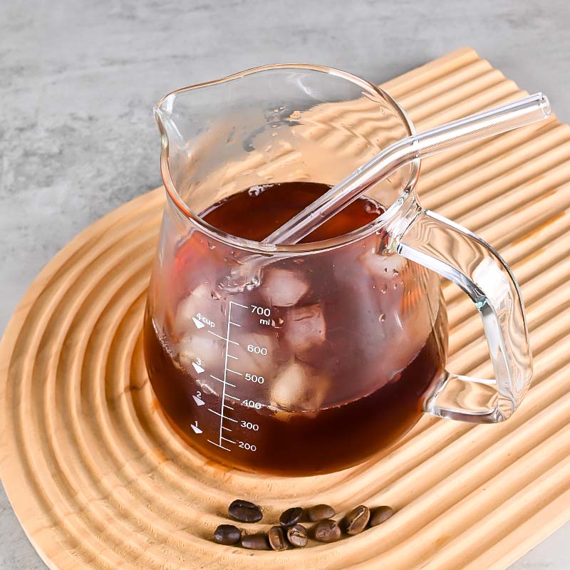 New High Borosilicate 700ml  G - đánh giá và giá Coffee Tea Pot