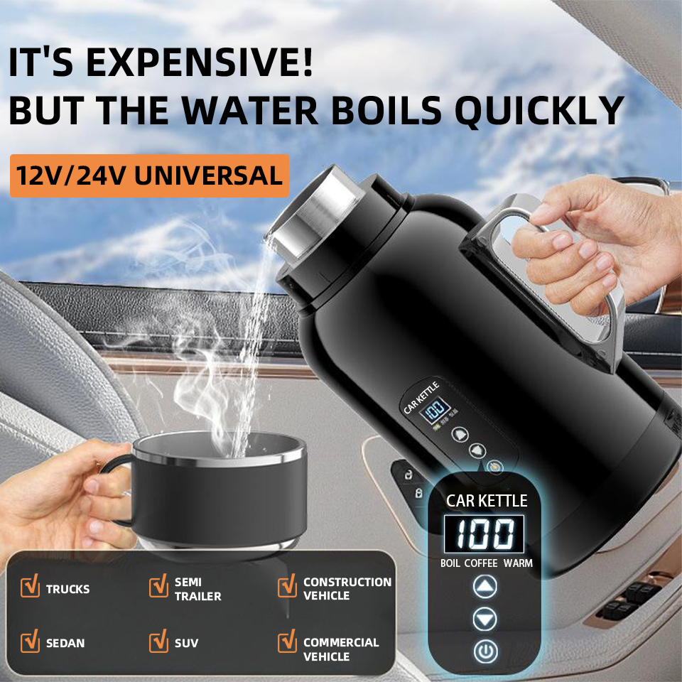 12V 24V Car Kettle Electric Wa - đánh giá và giá Coffee Tea Water Heater