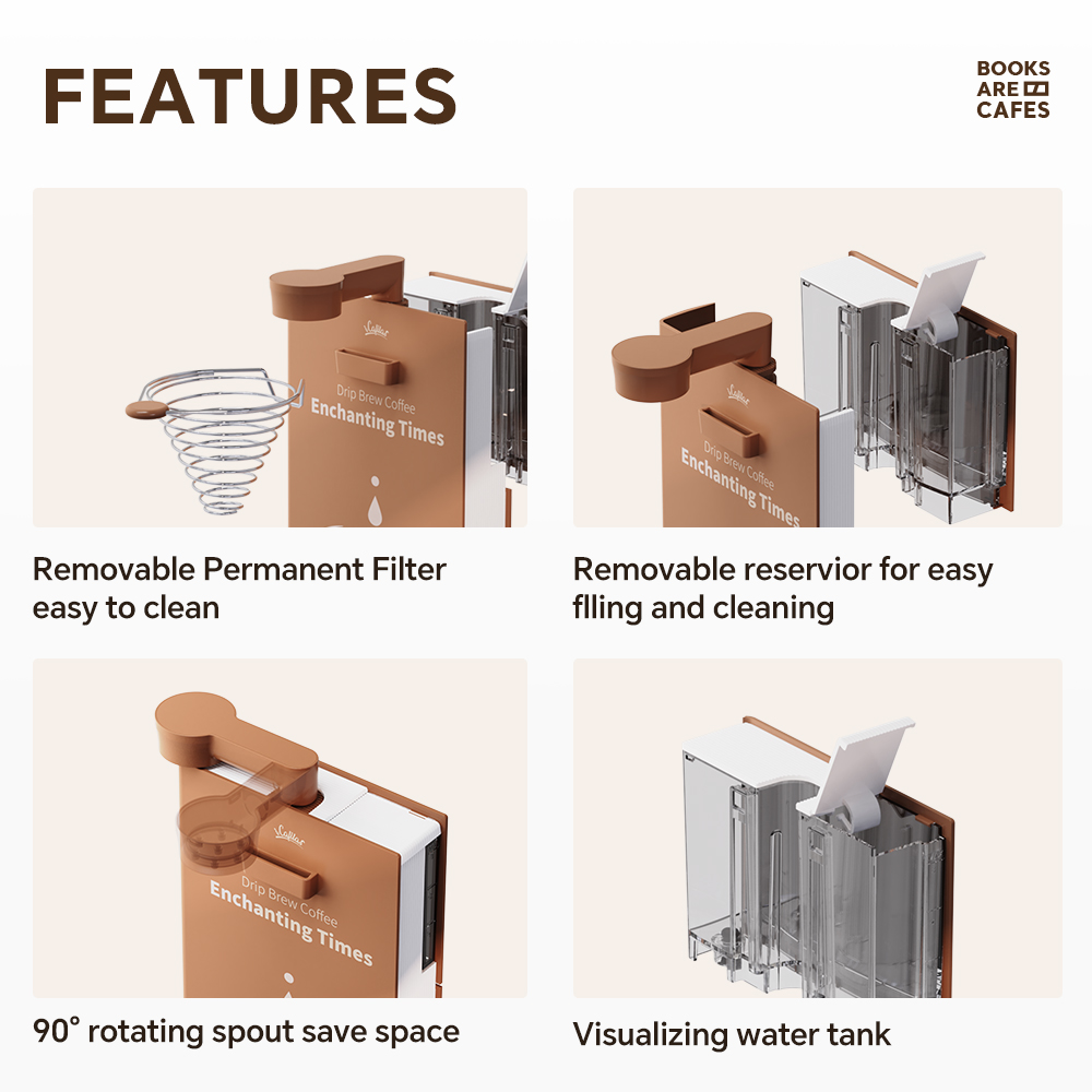 iCafilas Portable Foldable Ele - đánh giá và giá Coffee Tea Machine For Home
