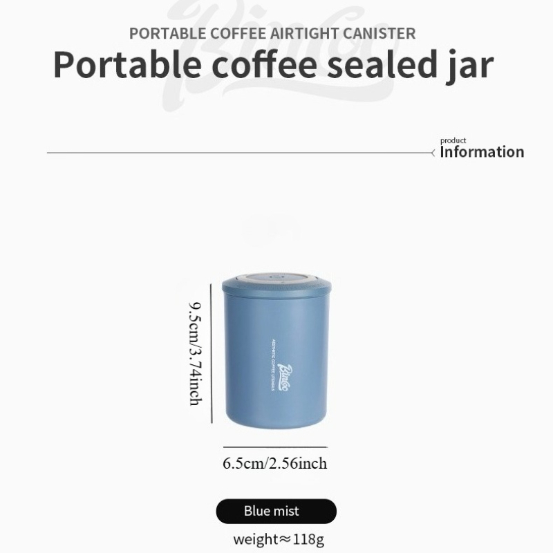 Bincoo Coffee Powder Airtight  - đánh giá và giá Coffee Tea Bean