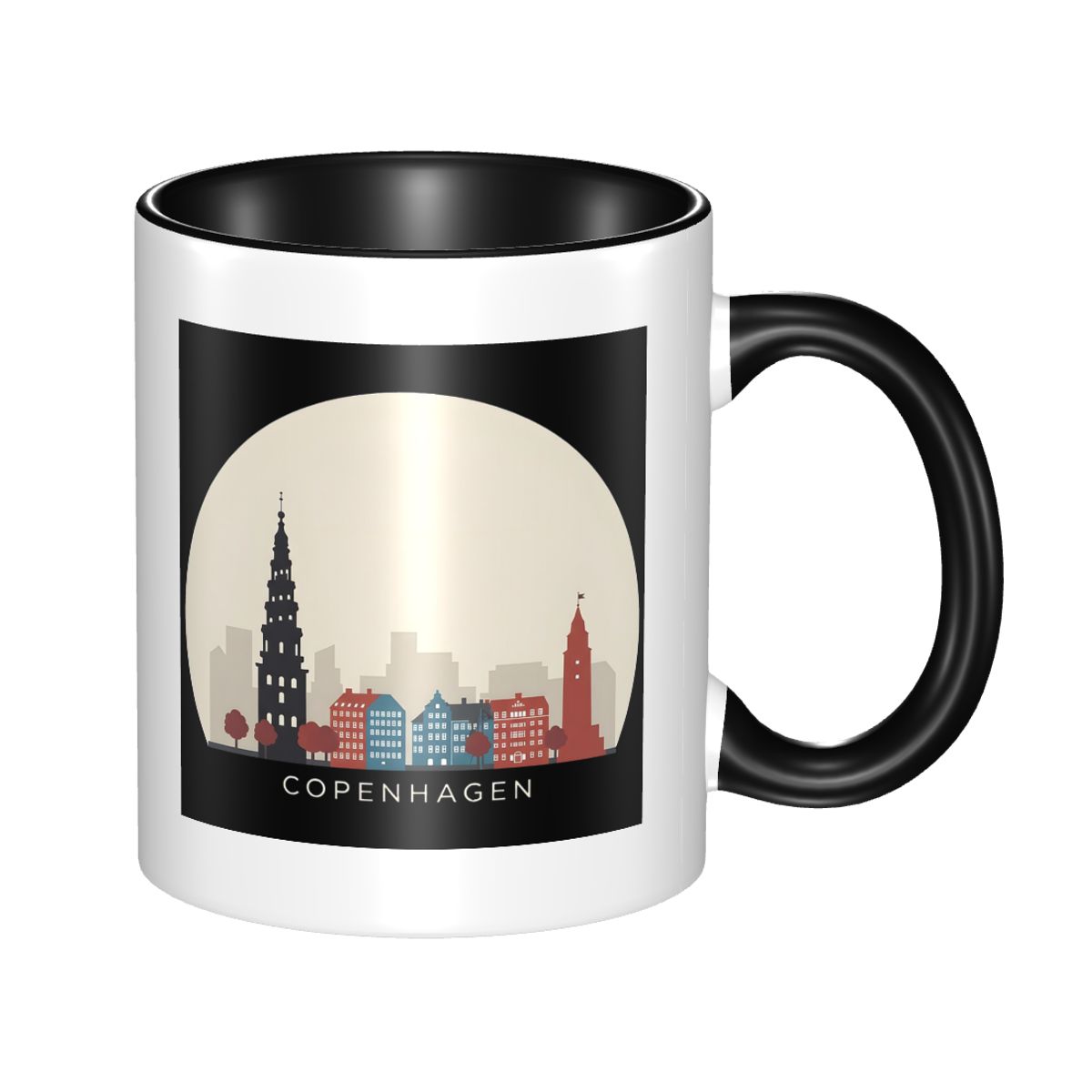 Copenhagen Travel Icon Mug Fun - đánh giá và giá Coffee Tea Icon