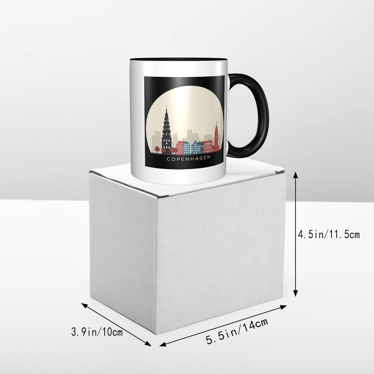 Copenhagen Travel Icon Mug Fun - đánh giá và giá Coffee Tea Icon