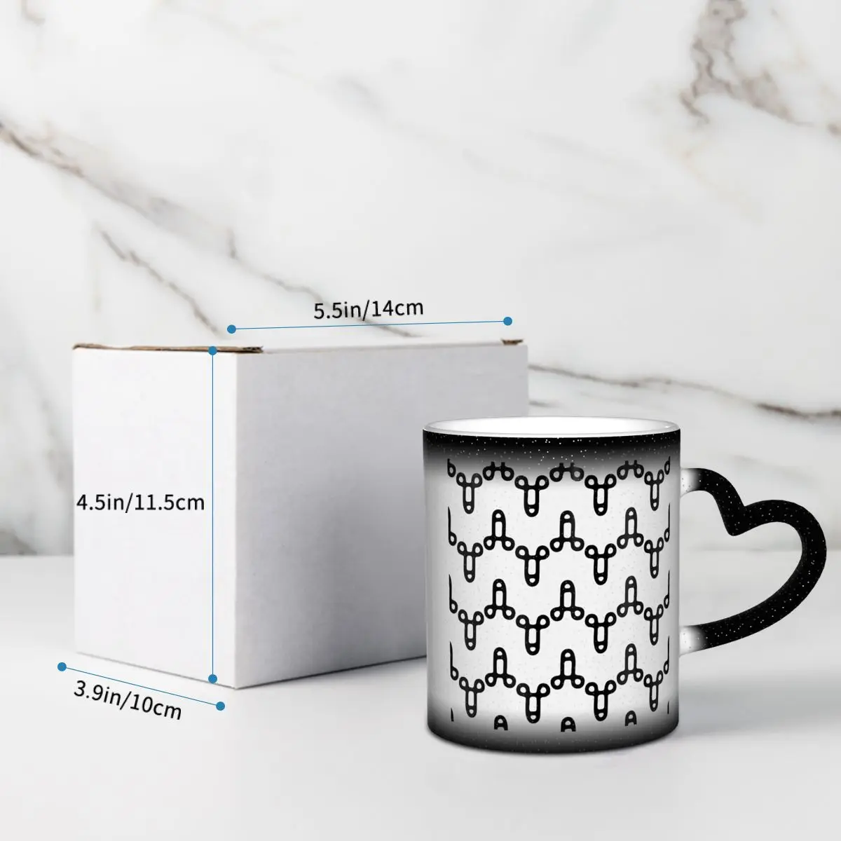 Penis Icon Pattern Light Mug F - đánh giá và giá Coffee Tea Icon