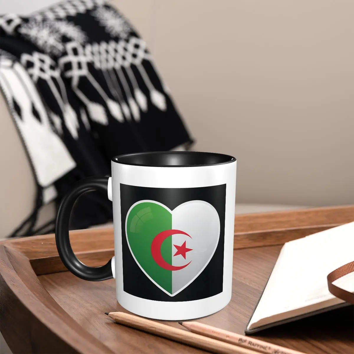 Algeria Algerian Flag Love Ico - đánh giá và giá Coffee Tea Icon