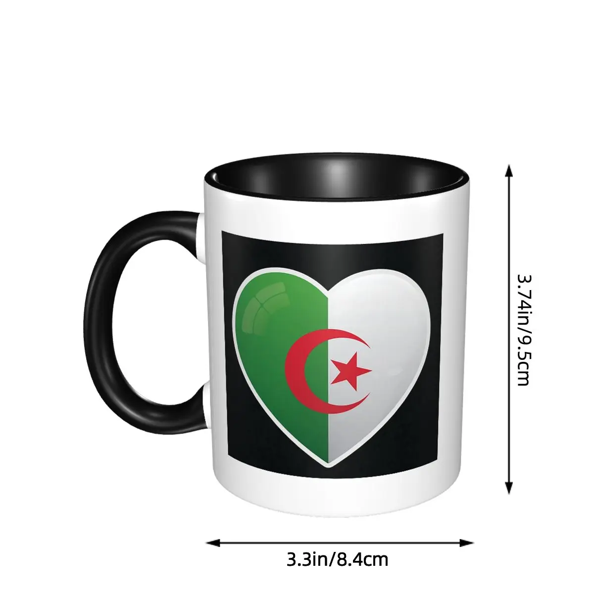 Algeria Algerian Flag Love Ico - đánh giá và giá Coffee Tea Icon