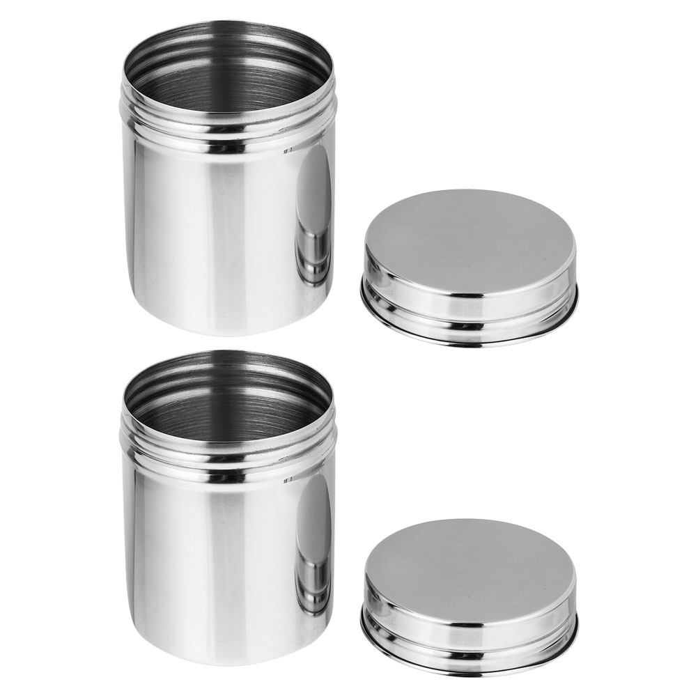 2Pcs Stainless Steel Canisters - đánh giá và giá Coffee Tea Jars