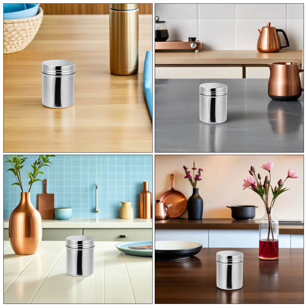 2Pcs Stainless Steel Canisters - đánh giá và giá Coffee Tea Jars