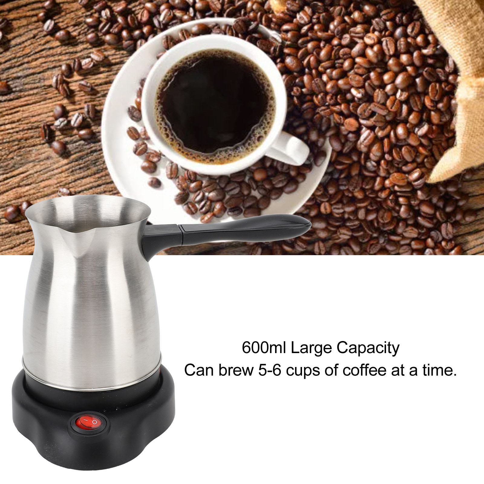 Electric Turkish Coffee Maker  - đánh giá và giá Coffee Tea Chocolate