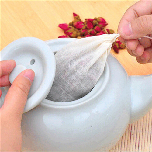 1/10 Cái Cotton Túi Trà Muslin - đánh giá và giá Coffee Tea For Garden