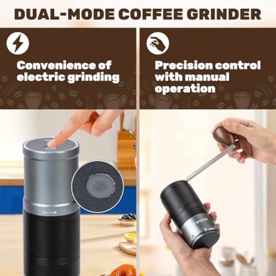 Portable electric and manual c - đánh giá và giá French Press Coffee & Tea