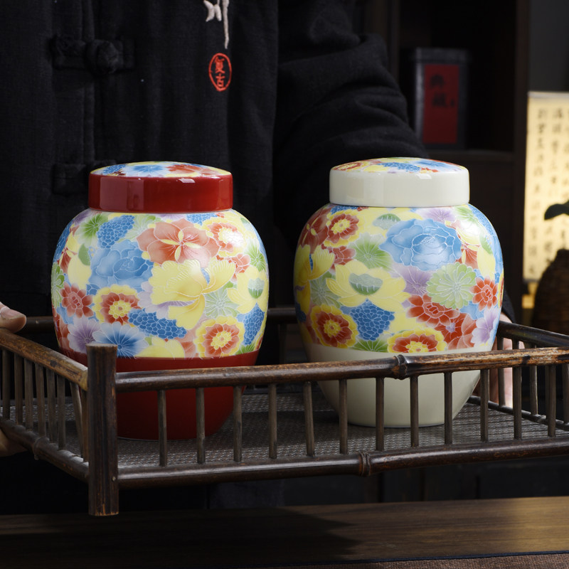 Chinese Ceramic Tea Canister w - đánh giá và giá Coffee Tea Or