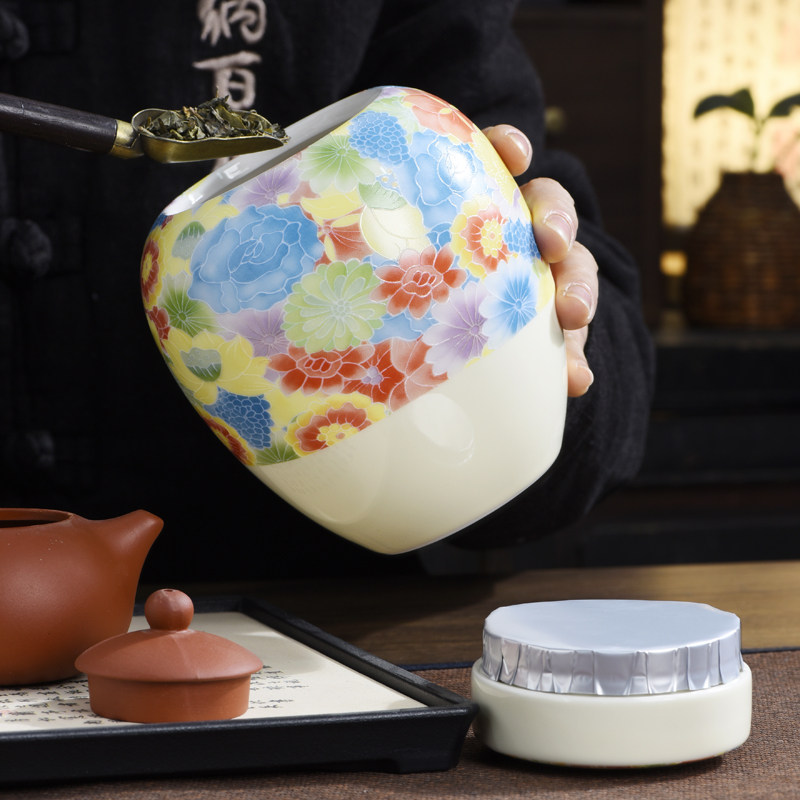 Chinese Ceramic Tea Canister w - đánh giá và giá Coffee Tea Or