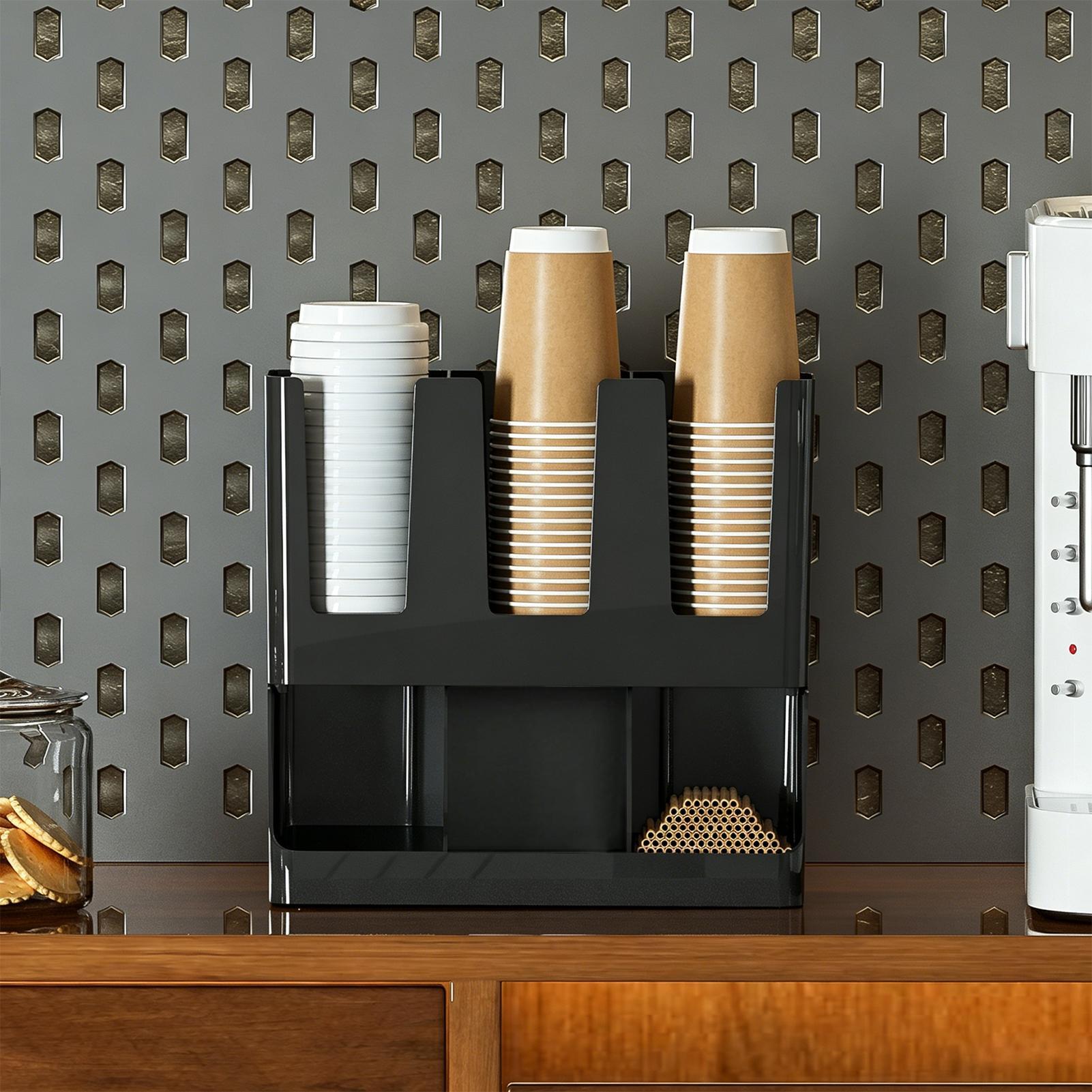 Coffee Station Organizer 6-Com - đánh giá và giá Tea Coffee Set Up