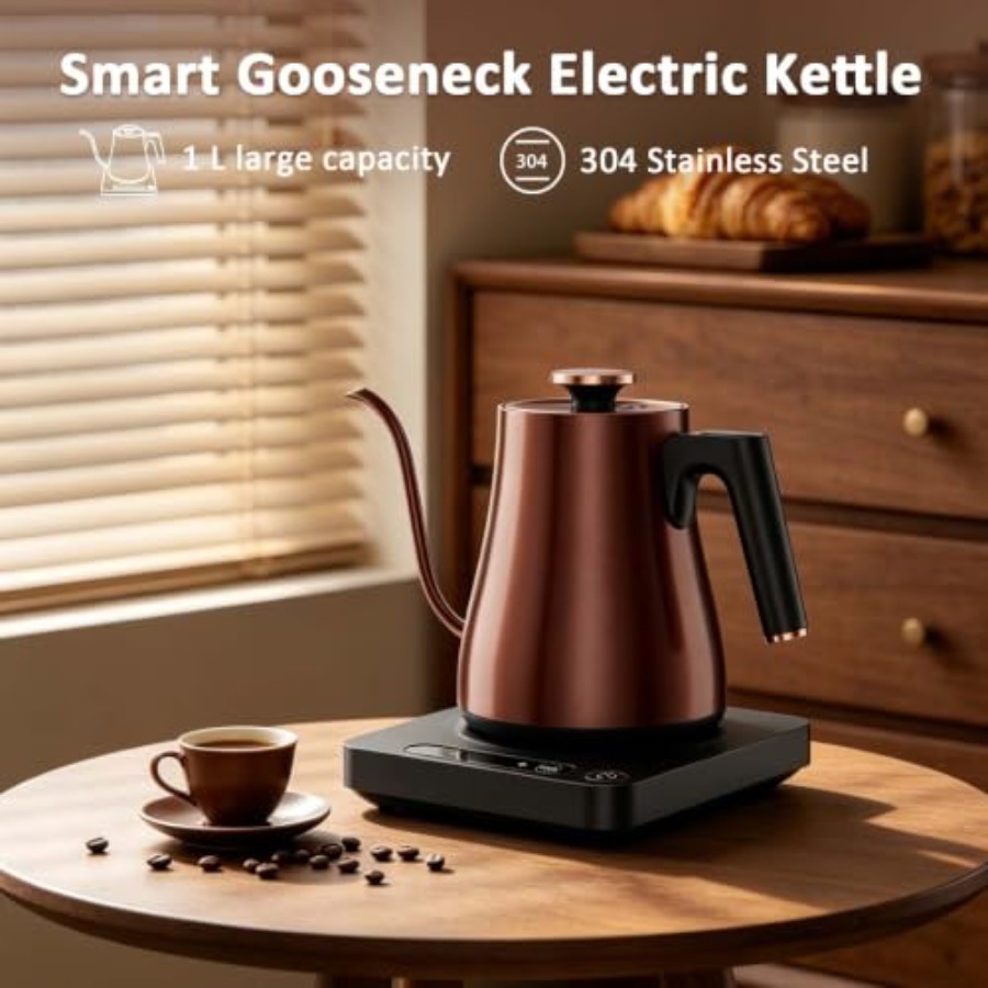 Gooseneck Electric Kettle for  - đánh giá và giá Pour Over Kettle