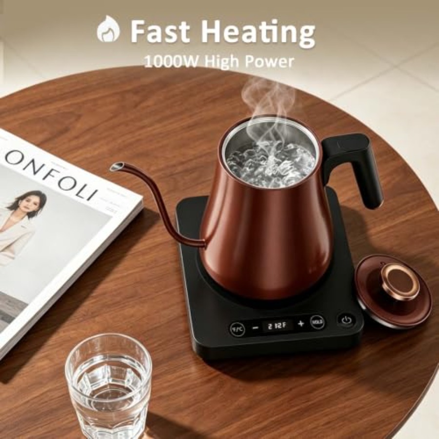 Gooseneck Electric Kettle for  - đánh giá và giá Pour Over Kettle