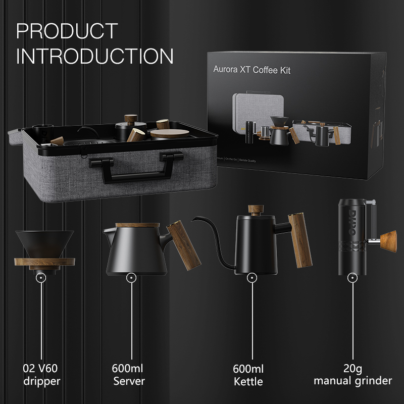 DHPO Luxury Coffee Kit Set wit - đánh giá và giá Pour Over Kettle