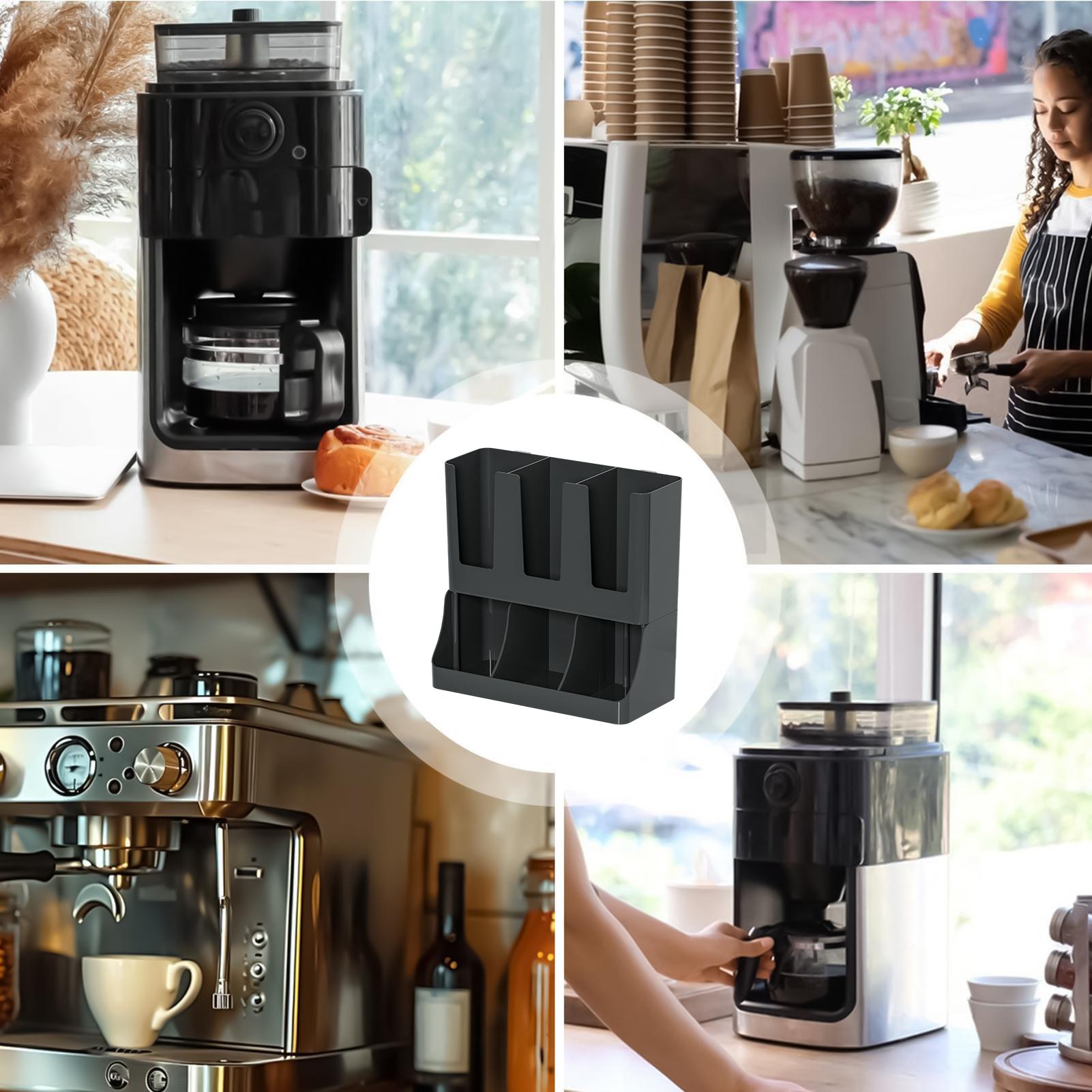 Coffee Organizer 6-Compartment - đánh giá và giá Tea Coffee Set Up