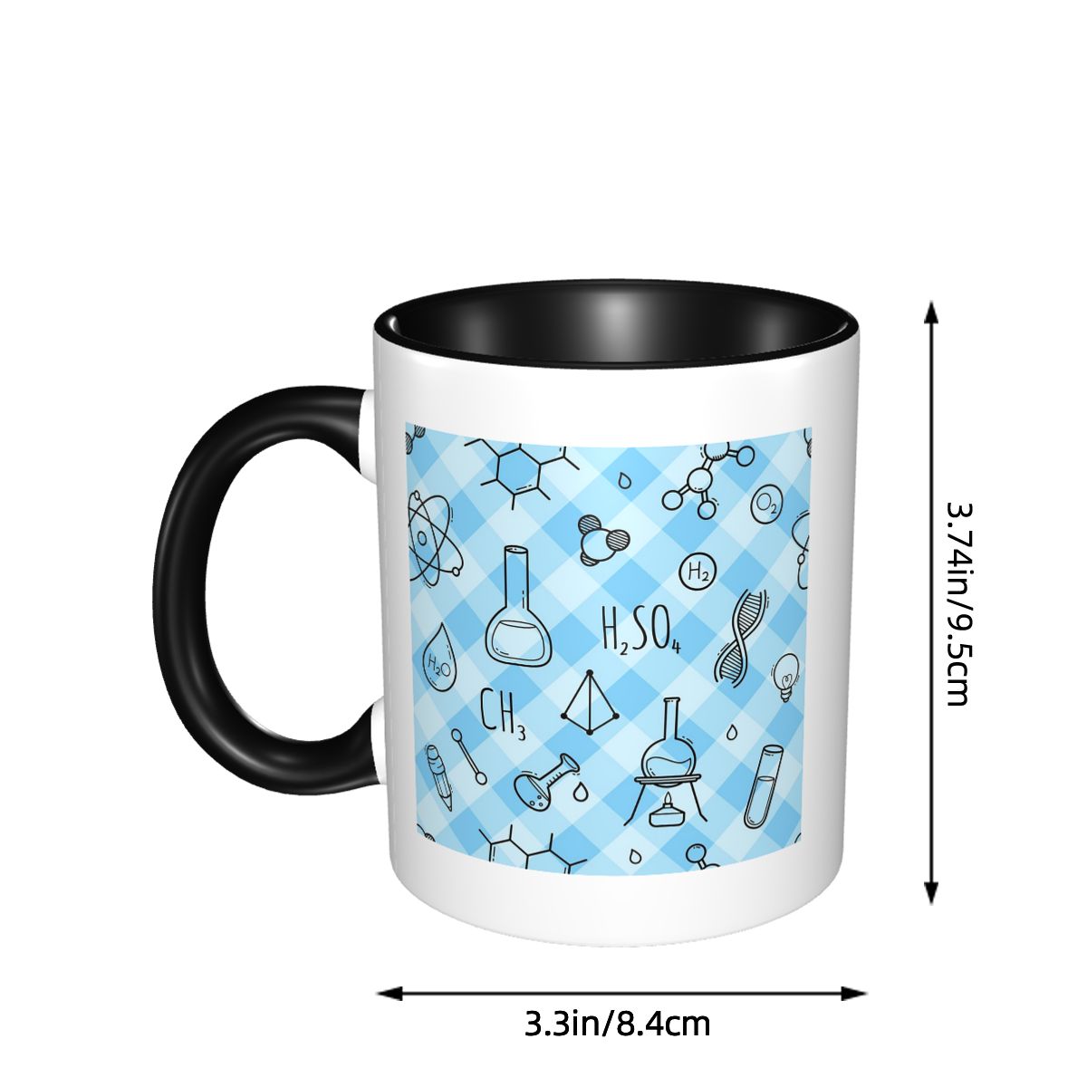 Science Icons Plaid Pattern A  - đánh giá và giá Coffee Tea Icon