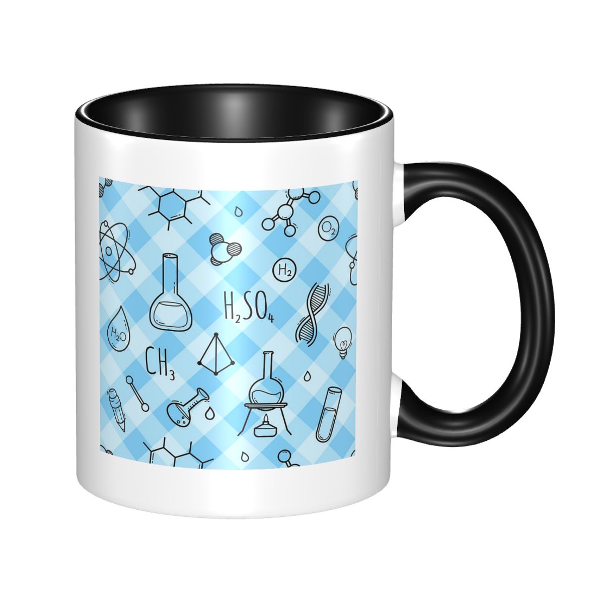Science Icons Plaid Pattern A  - đánh giá và giá Coffee Tea Icon