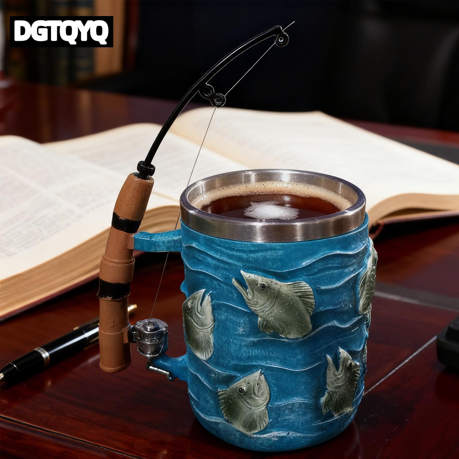 Coffee Mug Resin 3D Fish Cold  - đánh giá và giá Coffee Tea Chocolate
