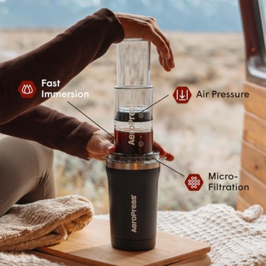 Go Plus Small Portable Coffee  - đánh giá và giá French Press Coffee & Tea