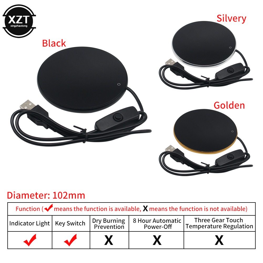 Mini USB Làm Nóng Coaster Di Đ - đánh giá và giá Coffee Tea Warmer