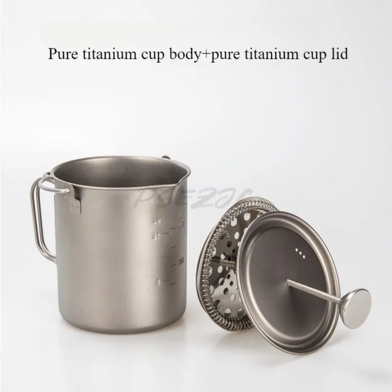 Pure Titanium Press Pot Extrud - đánh giá và giá French Press Coffee & Tea